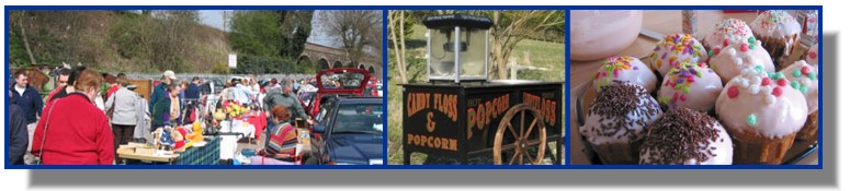 cotton candy cakes and car boot sale